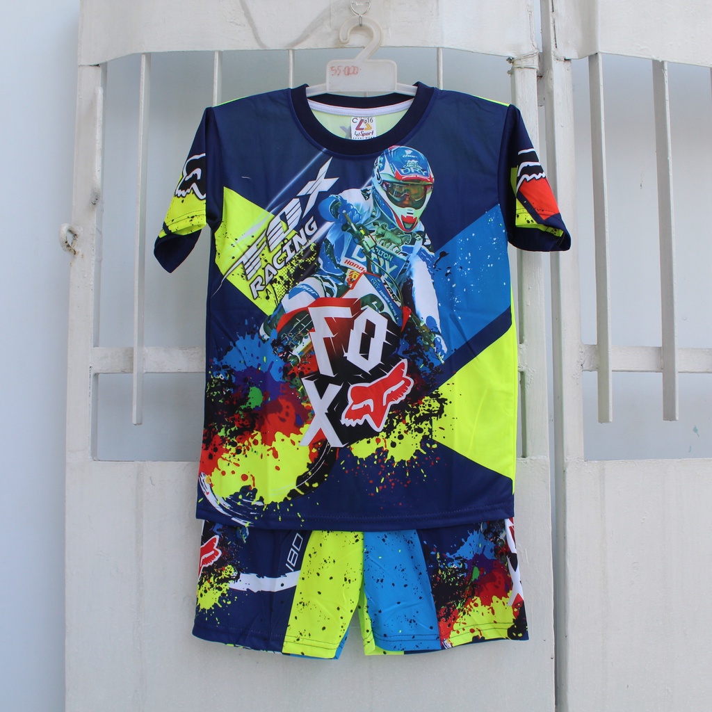 Jersey setelan baju motor cross baju balap cross murah