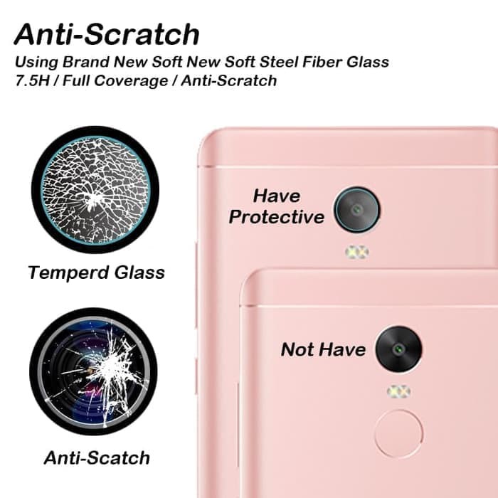 Xiaomi Redmi Note 5 / Xiaomi 5+ 5 plus Premium Camera Lens Protector / Tempered Camera