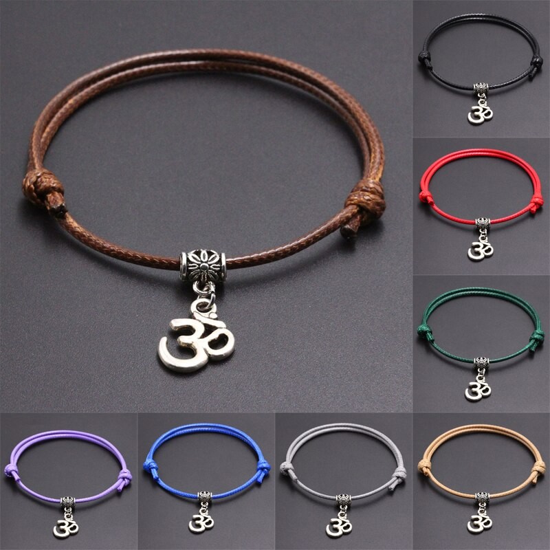Gelang Permohonan Minimalis Handmade Rajarta Omkara Ohm Hindu Anti Air