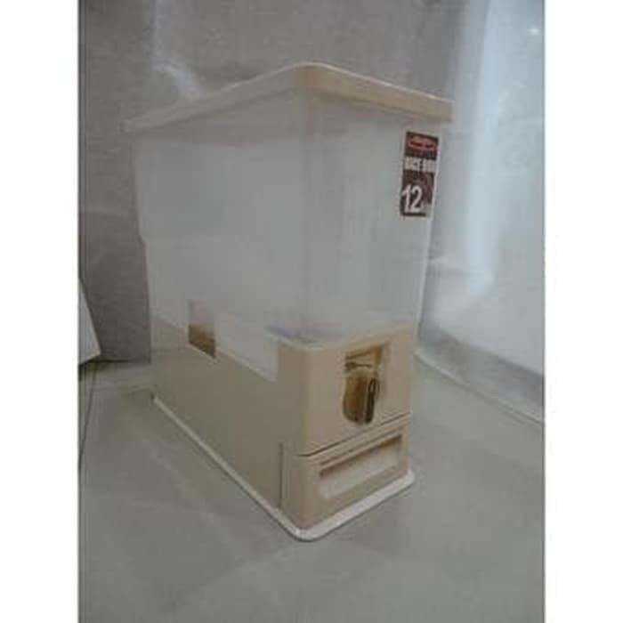 MASPION Rice Box MRD 12 Kg - Tempat Penyimpanan Beras Maspion