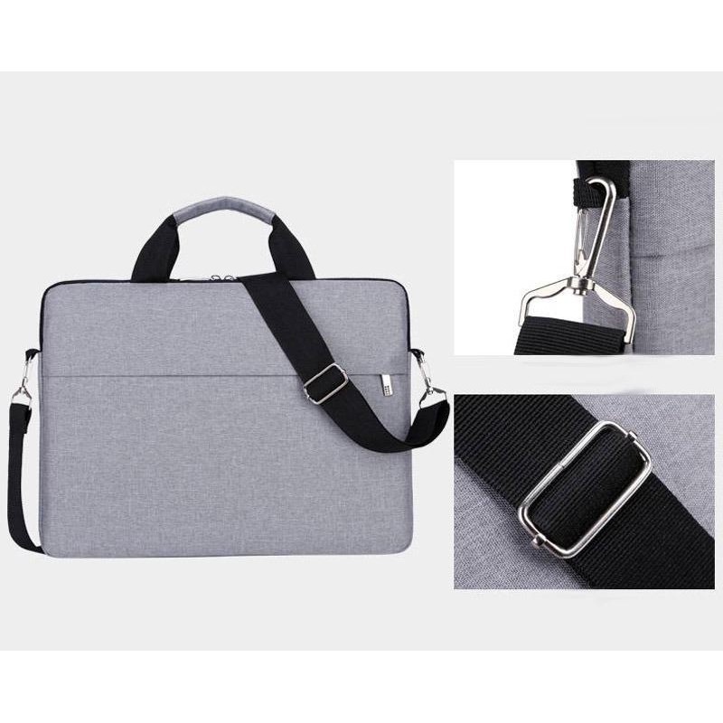 Tas Laptop Bag Selempang Sleeve Case Nylon Waterproof 14 inch