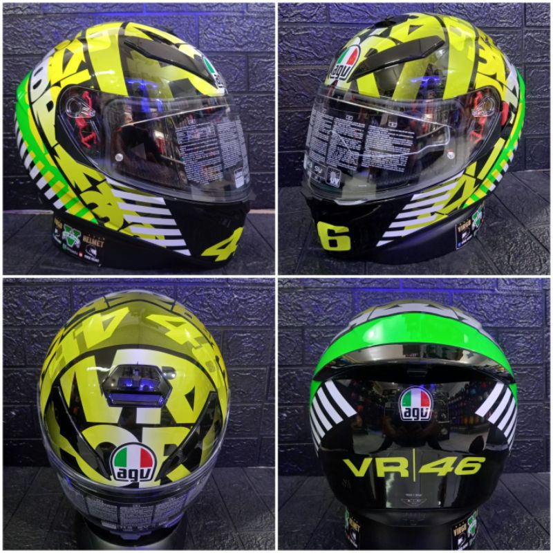 HELM AGV K3 SV SNI TOP MPLK ASIAN FIT TRIBE 46 AGV K-3 SV ORIGINAL TERMURAH