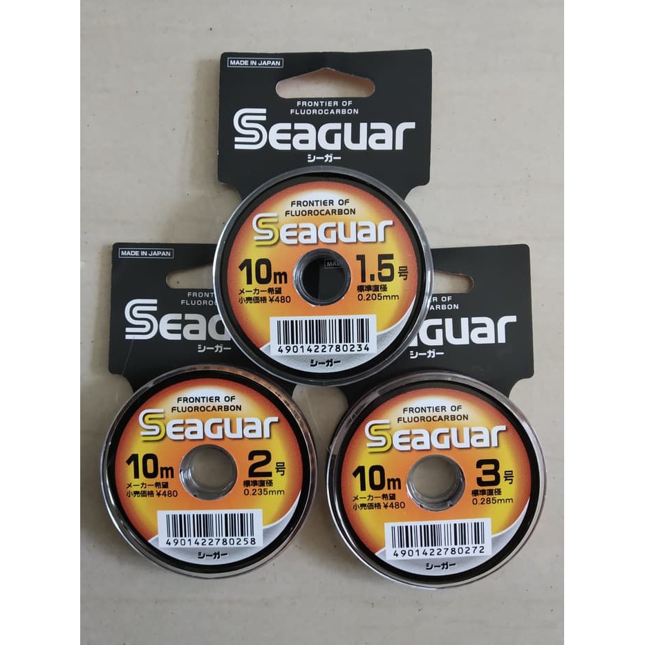 SHOCK LEADER SEAGUAR KUREHA FLUOROCARBON