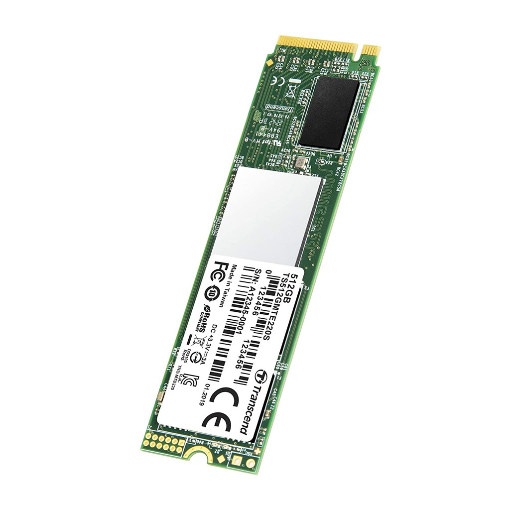 M.2 NVMe Transcend MTE220S 256 / 512GB / 1TB / 2TB SSD M.2 PCIe Gen 3x4 NVMe