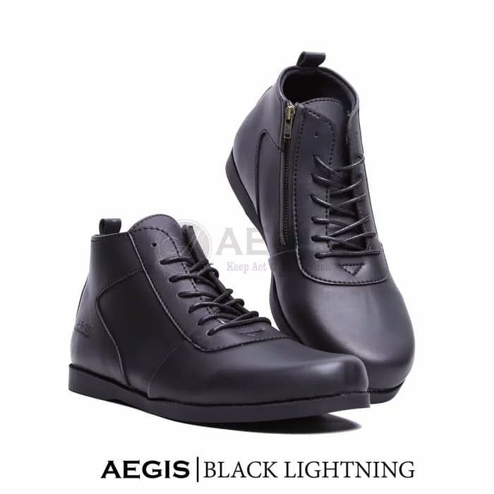 Sepatu Boots Pria Ori Sepatu Kantor Aegis Sepatu Cowok Keren - ,