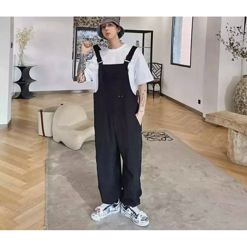 Jumpsuit salopetless sweding cotton jumpsuit pria wanita