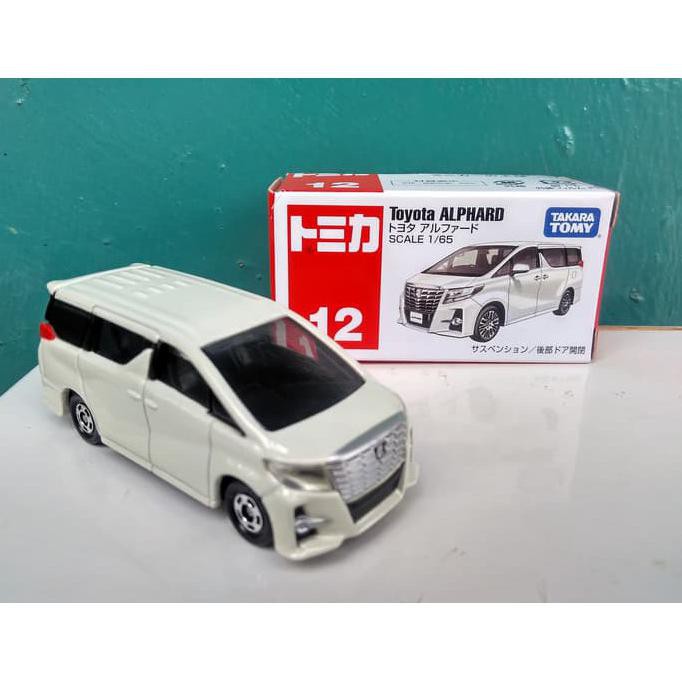 Hot List Tomica No 12 Toyota Alphard Tomica Alphard Diecast Mobil Miniatur Mobil Tomica Reguler