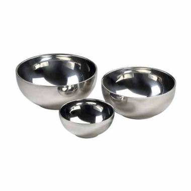 FUTAKO FUTAKO Mangkok Korea Stainless Tebal Mangkuk Double Wall Bowl