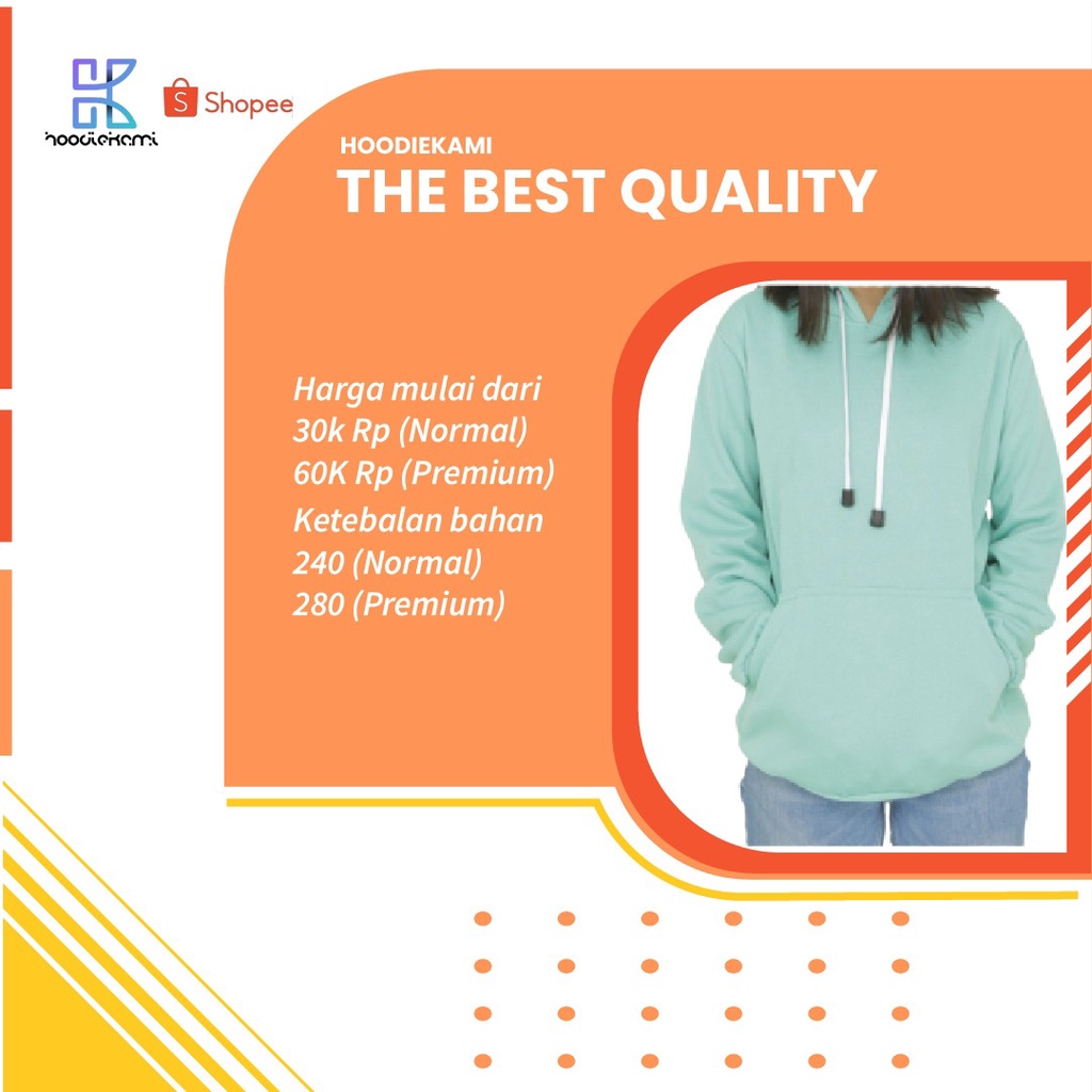 Jaket  Sweater Hoodie Polos Pria Wanita Unisex