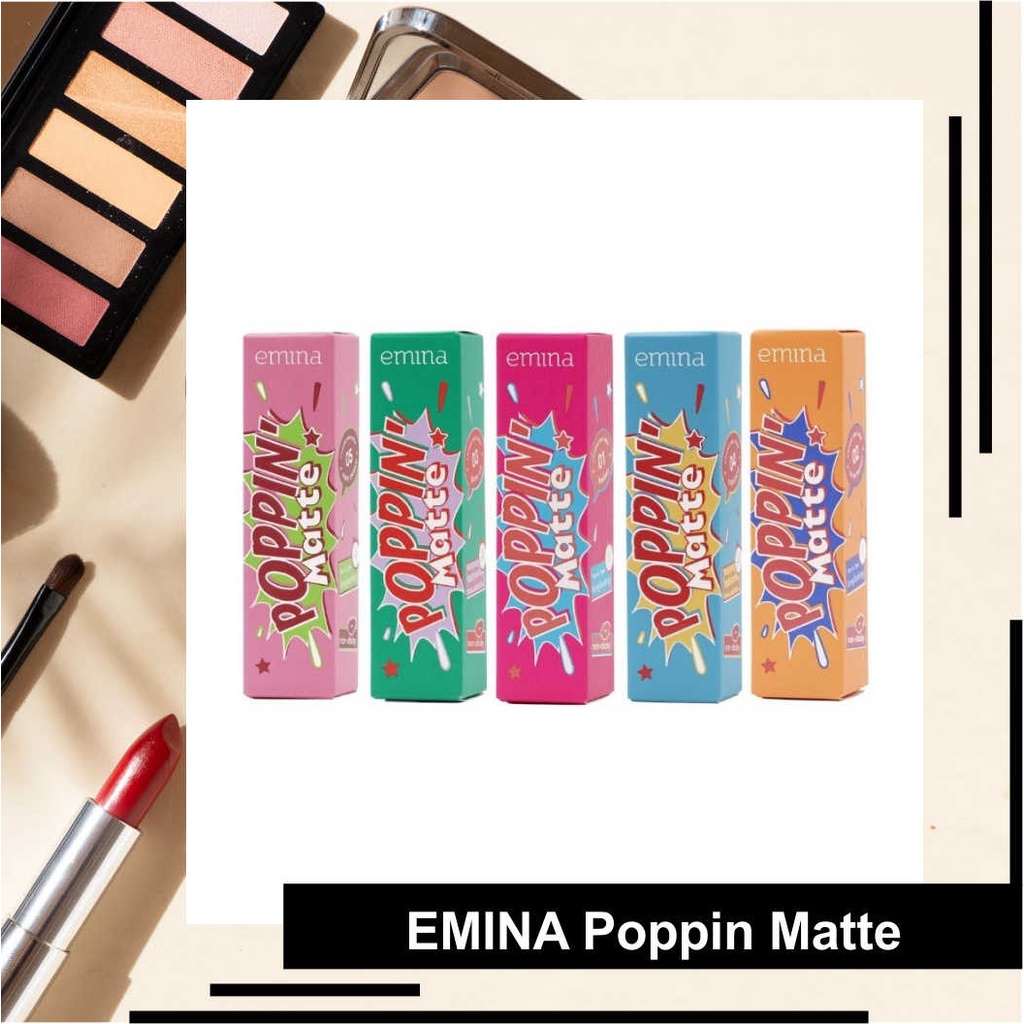 EMINA Poppin Matte | Lipstik