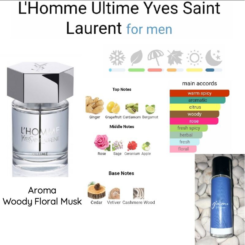 Inspired Parfum L'Homme Ultime Yves Saint Laurent for Men 35ml