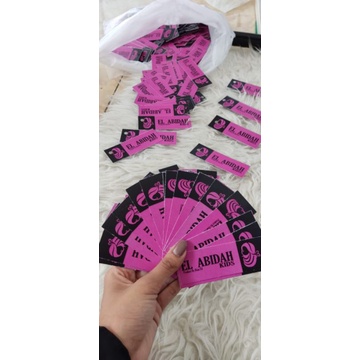 

hangtag/label baju/label olshop