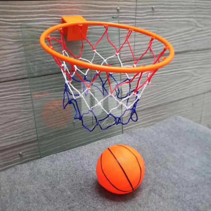 Mainan Anak Laki Laki / Perempuan Mainan Bola Basket + Ring Bola Basket