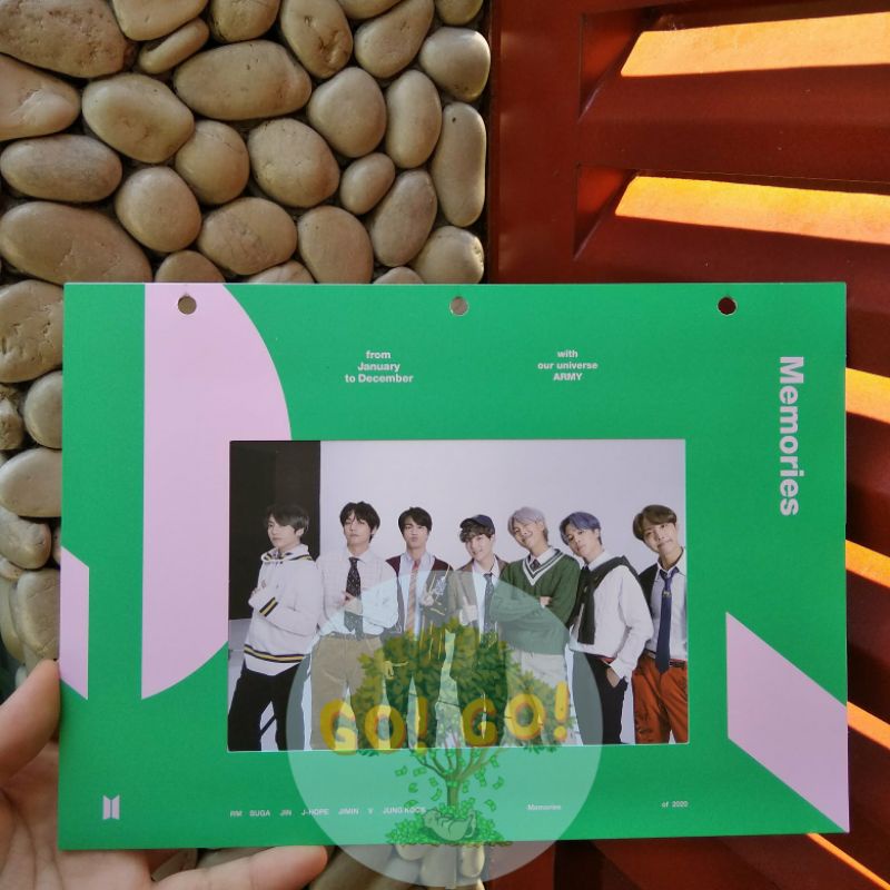 [OFFICIAL] POSTCARD OT7 BTS MEMORIES 2020 / MEMO20 [READY INA]