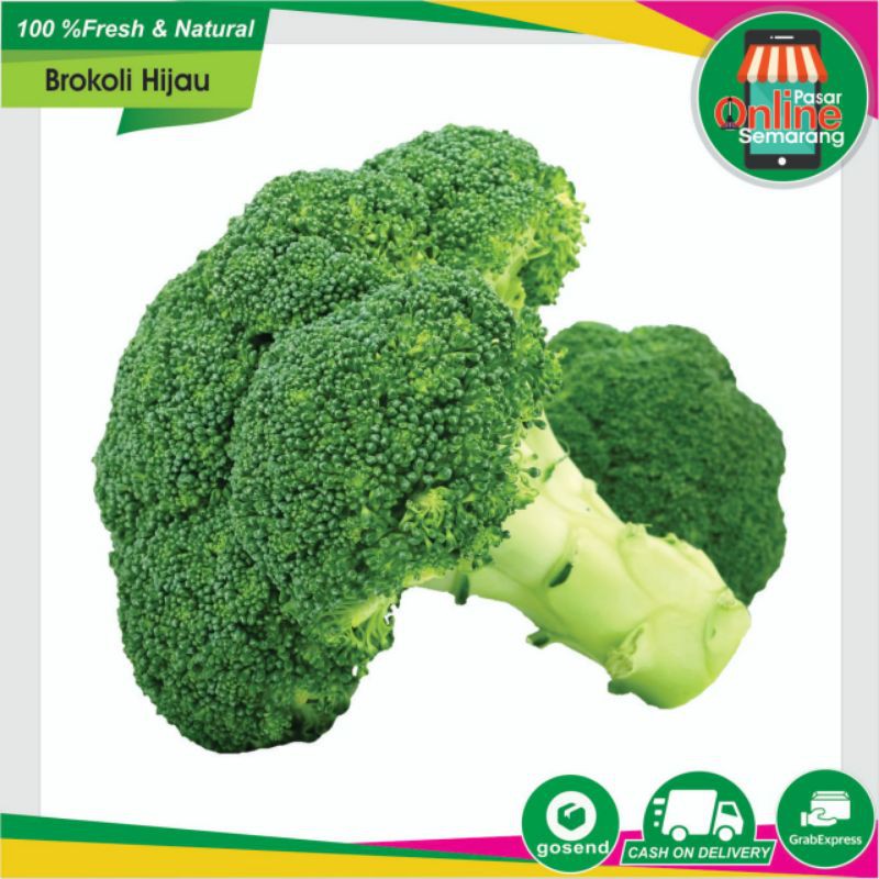 

Sayur Sayuran Brokoli / Brokoli Hijau / Sayur Mayur /Segar / Fresh / Sayur Online Semarang /Murah