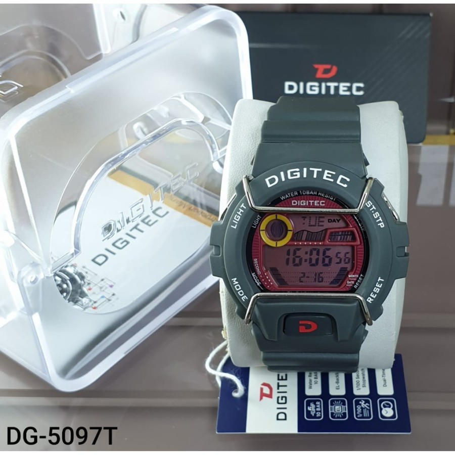 Jam tangan pria digitec 5097 digital kawat sport pria original