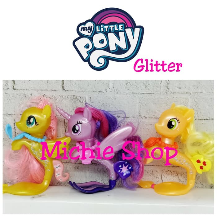 FIGURE MY LITTLE PONY MERMAID / PONY DUYUNG /PONY TALES