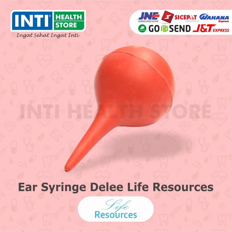 LIFE RESOURCES Ear Syringe / Delee / Dili / Penyedot Hidung Telinga