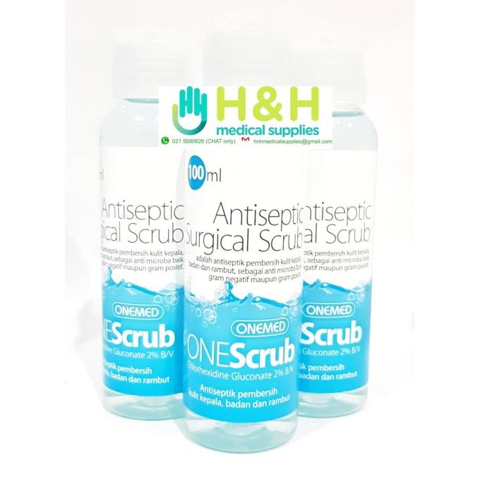 Antiseptic Surgical Scrub/Shampoo Antiseptik/Sabun Antiseptik/OneScrub