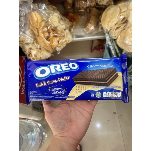 

Wafer Oreo Dutch Cocoa Wafer 140 gram dan bubblewrap