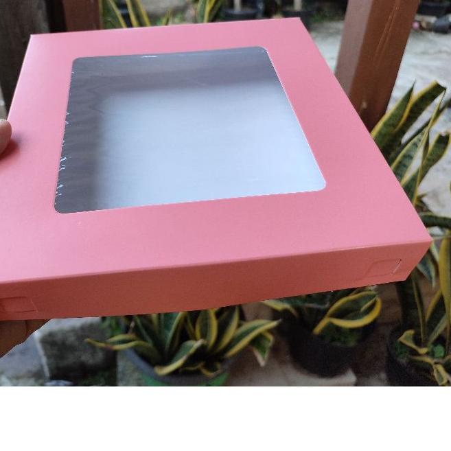 

kemasan kue box hijab 21.5 x 21.5x4