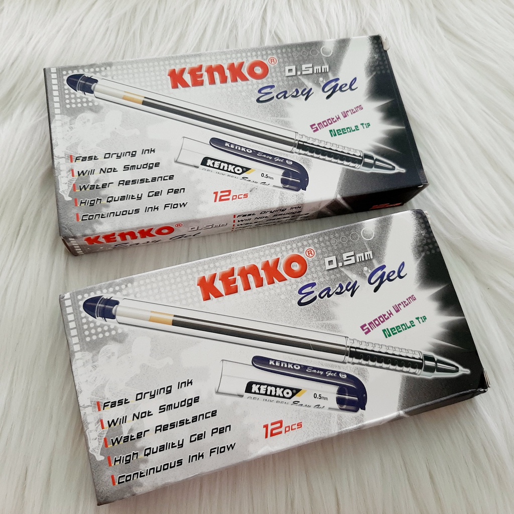 

(isi 12 Pcs) Pulpen Gel Kenko 0.5mm / Pen Gel / Pulpen Kenko