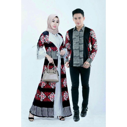 COUPEL GAMIS FAMILI Batik keluarga ,SARIMBIT IBU AYAH DAN ANAK,BAJU COUPLE BATIK MURAH SERAGAM