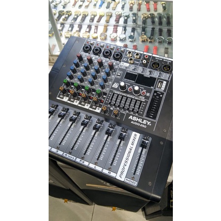 power mixer ashley audio 250 4 channel