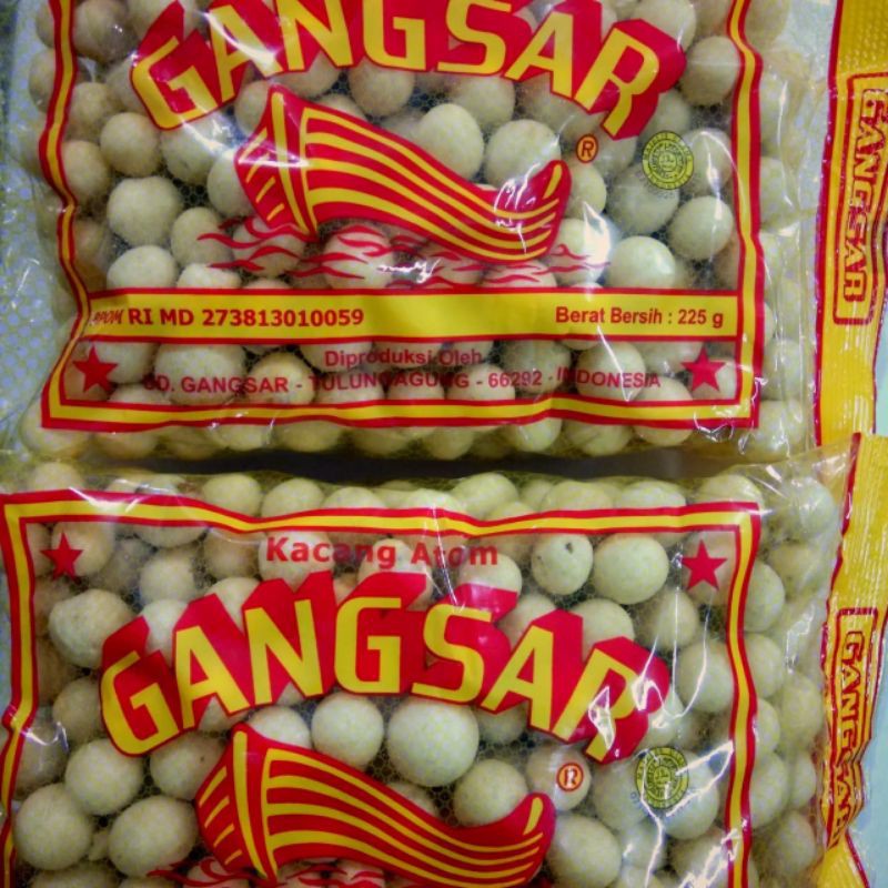 

Kacang Atom Gangsar Kacang Shanghai (Kemasan Besar)