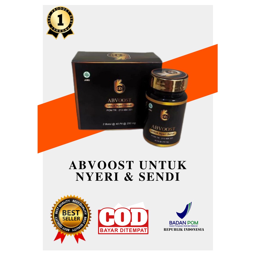 ABVOOST PIL HITAM AJAIB 1 Botol isi 40 PIL ORIGINAL 100% /B1GLOBAL ENZYME KATARAK, TULI, GONDOK / SH
