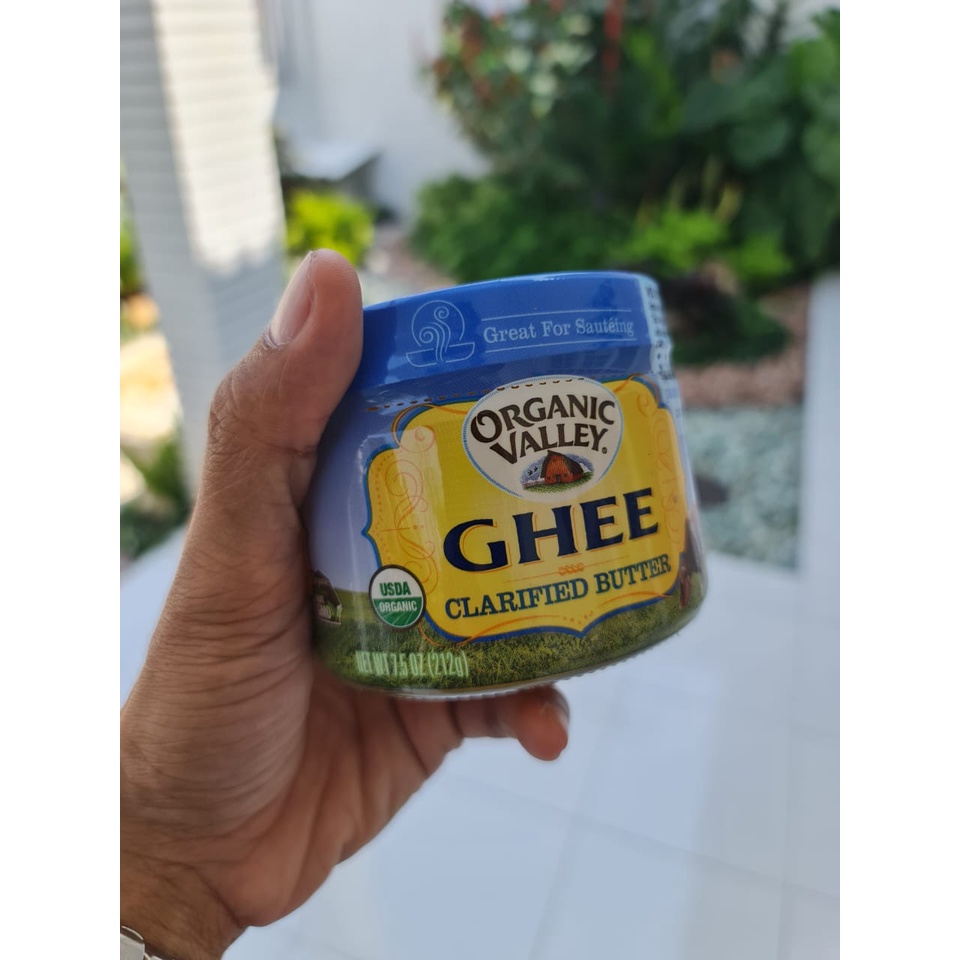 Jual Ghee Clarified Butter Organic Valley Grass Fed 212 gr (7.5 Oz