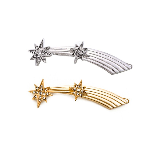 LRC Anting Fashion Curved Star Hairpin F6050X