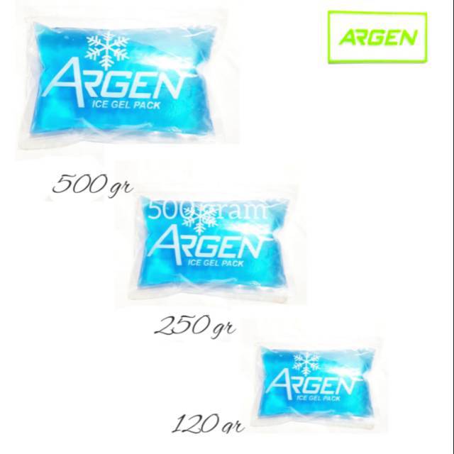 250 gram Ice gel Pendingin Blue ice Pack Gel / Blue ice gel 250 gr ARGEN / Penganti Es Batu