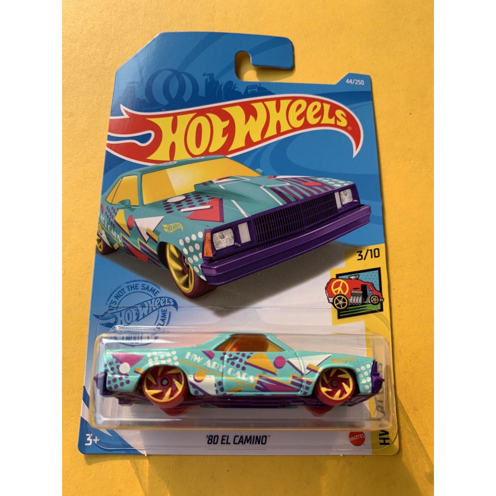 HOT WHEELS HOTWHEELS 80 EL CAMINO BIRU HW ART CARS LOT J 2021 DIECAST MOBIL HOTWILS LANGKA TRACK
