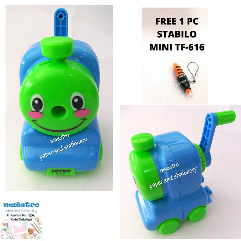 

Raut Meja Thomas A-137 Joyko / Rautan Meja Lucu / Pencil Sharpener
