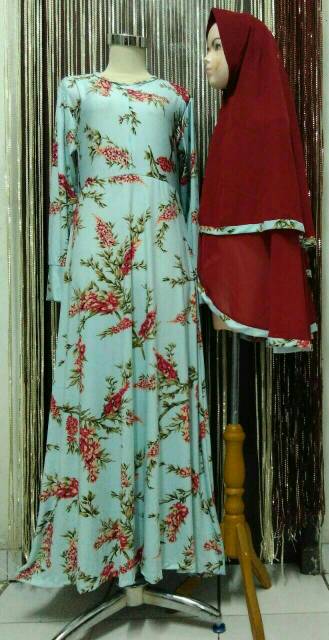 Gamis Syar'ie jersey Jilbab cerruty