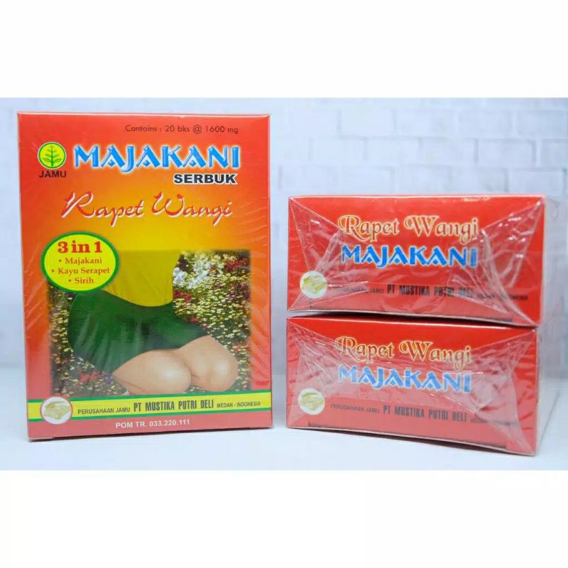 Jamu Serbuk Rapet Wangi Manjakani ( Isi 20 Sachet )