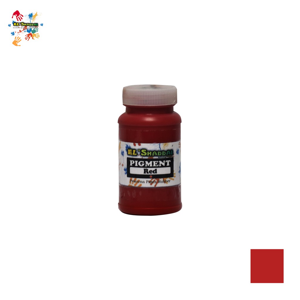 Pewarna pasta rubber pigmen merah ( red ) 100gram