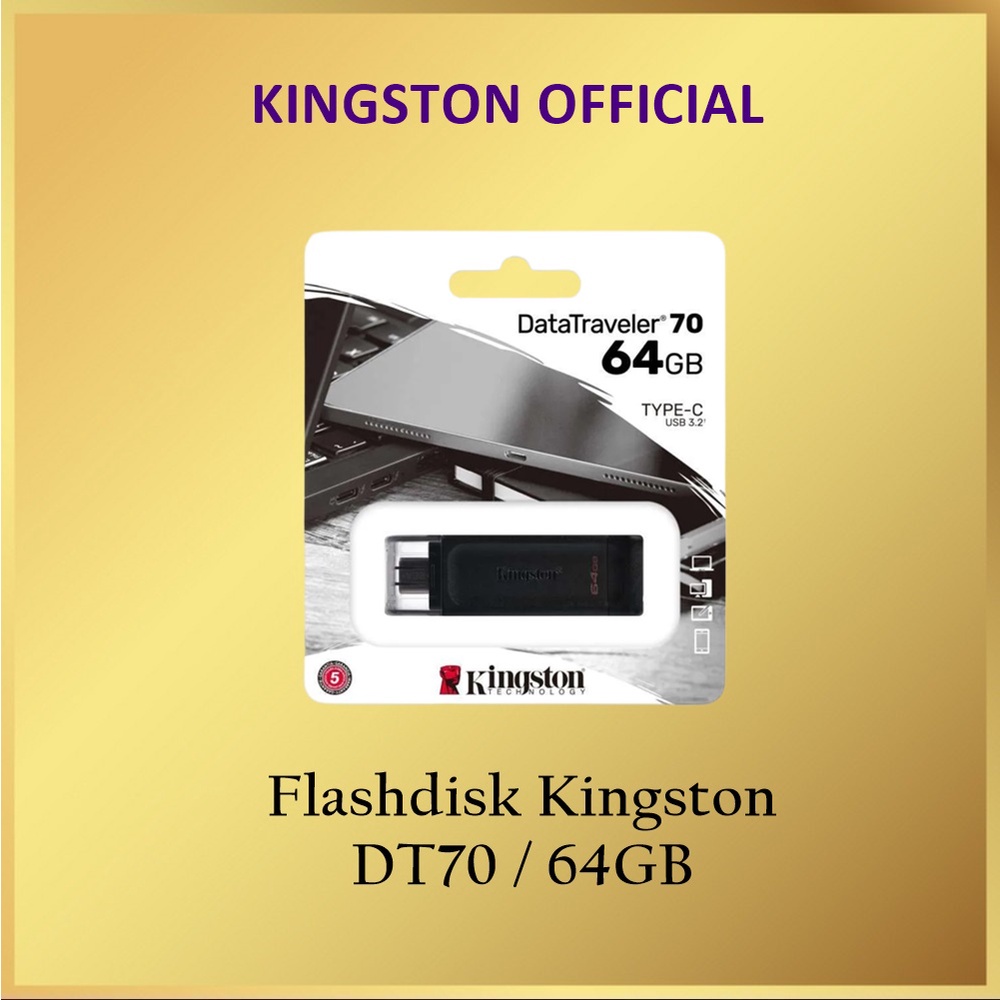 Kingston Flashdisk DataTraveler DT70 64GB USB-C DT 70