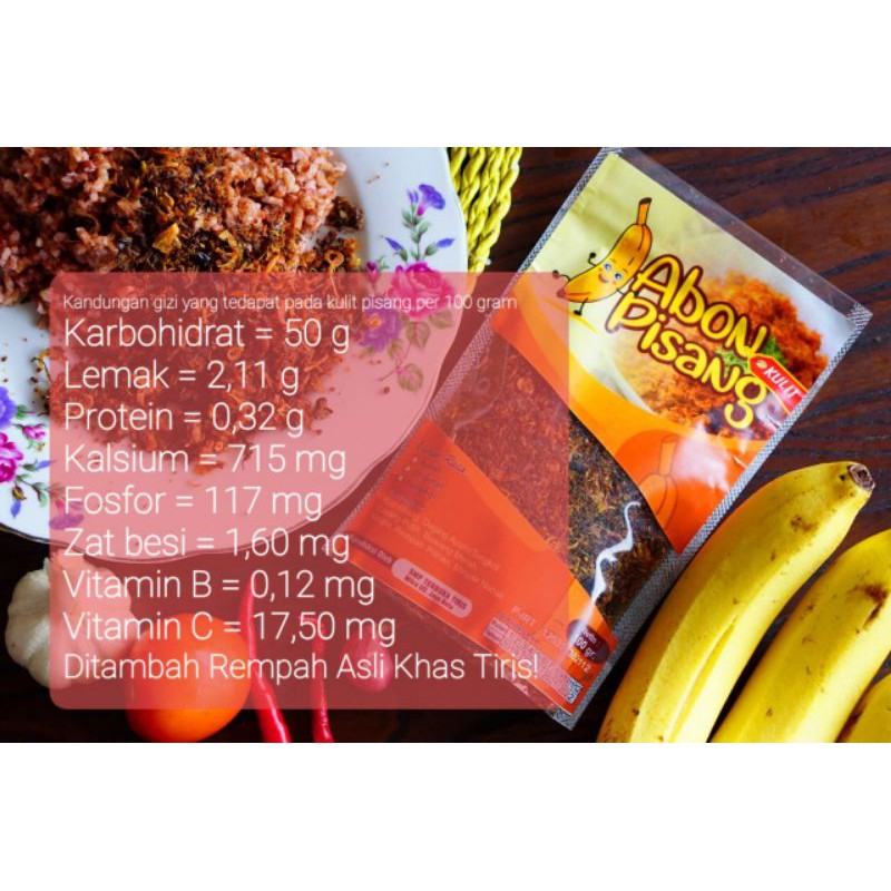 

Abon Kulit Pisang