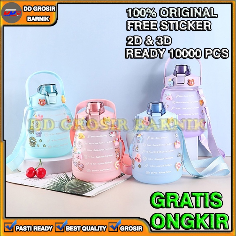 [DGB] BOTOL GEMOY VIRAL TRITAN 1.3L 1,3L 1300ML 1300 ML 1.3 L 1,3 L KECIL GEMOI LUCU IMUT