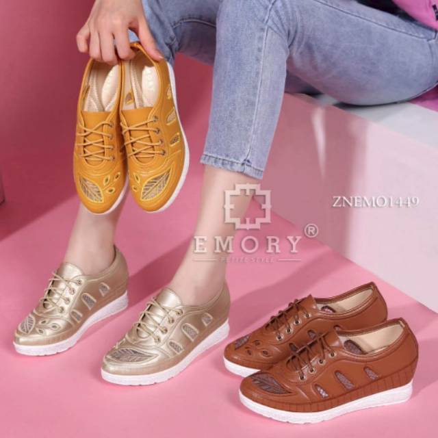 SEPATU WANITA-SEPATU FASHION-SEPATU WEDGES-EMORY MARCIA ZNEMO1449