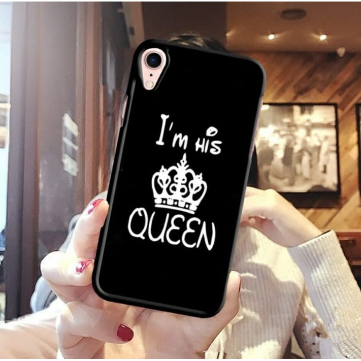 [P05] Fashion Case Couple King Queen Glossy For All Type