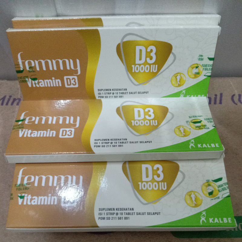 FEMMY VITAMIN D1000 PER STRIP