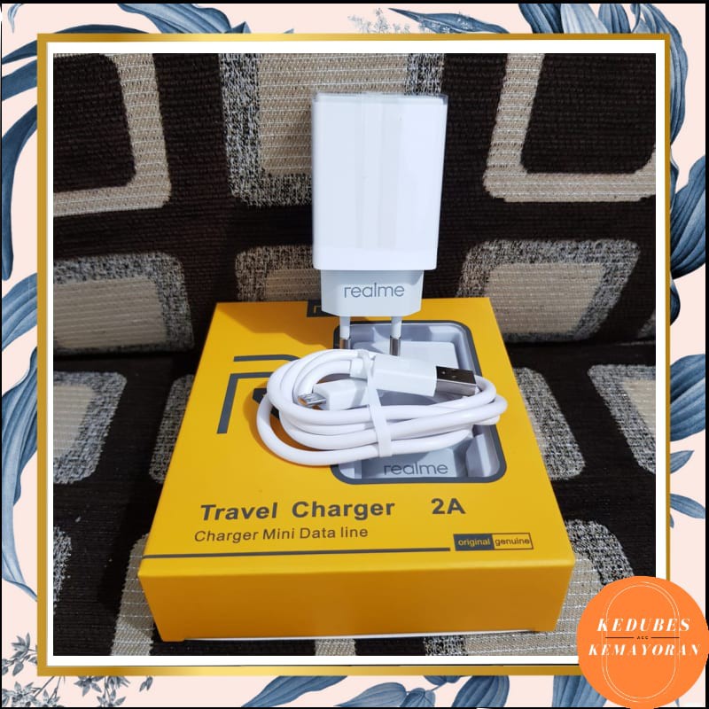 Charger Casan Qualcomm Realme 2A C1 / C2 / C3 Fast Charger MICRO USB [KK]