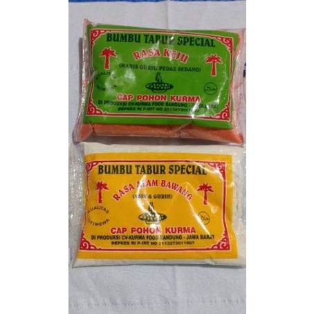

Bumbu Tabur Penyedap cap Pohon Kurma 50 gram ayam bawang keju
