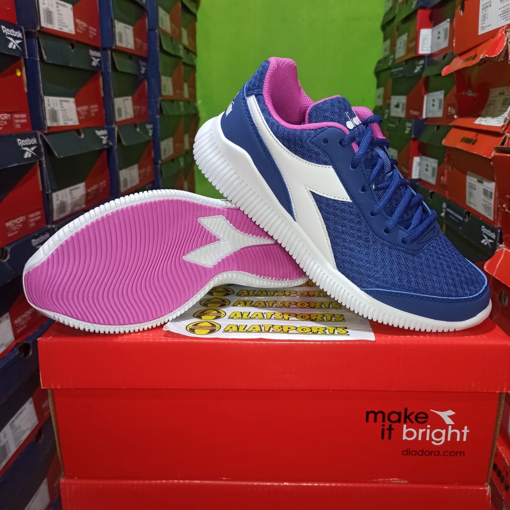 Diadora Eagle 3 W DIA175622907 Sepatu Running Sneaker Wanita Original