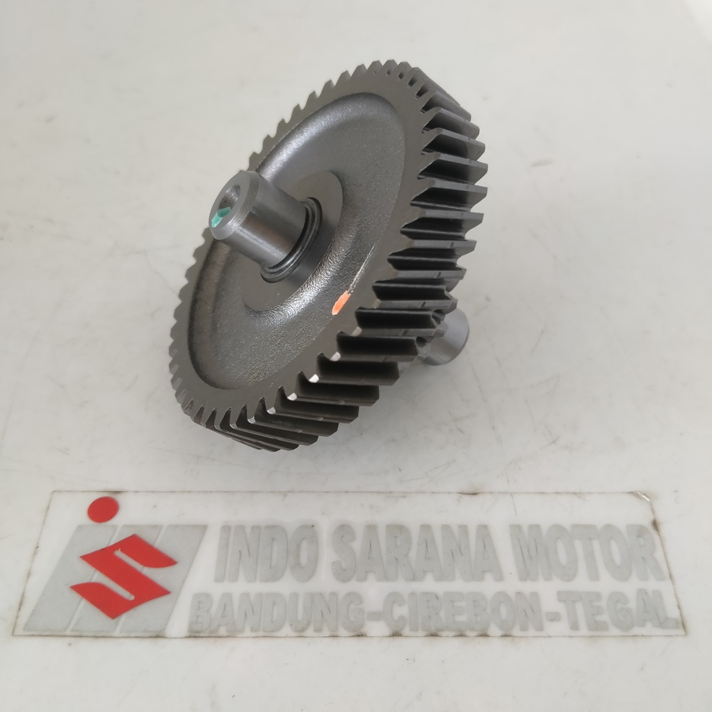 SHAFT COMP IDLE GEARBOX SUZUKI HAYATE 125 GIGI KECIL 14 GIGI BESAR 46