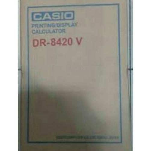 

COD PREMIUM Casio DR 8420 V - Kalkulator Struk/Printing Calculator ORIGINAL