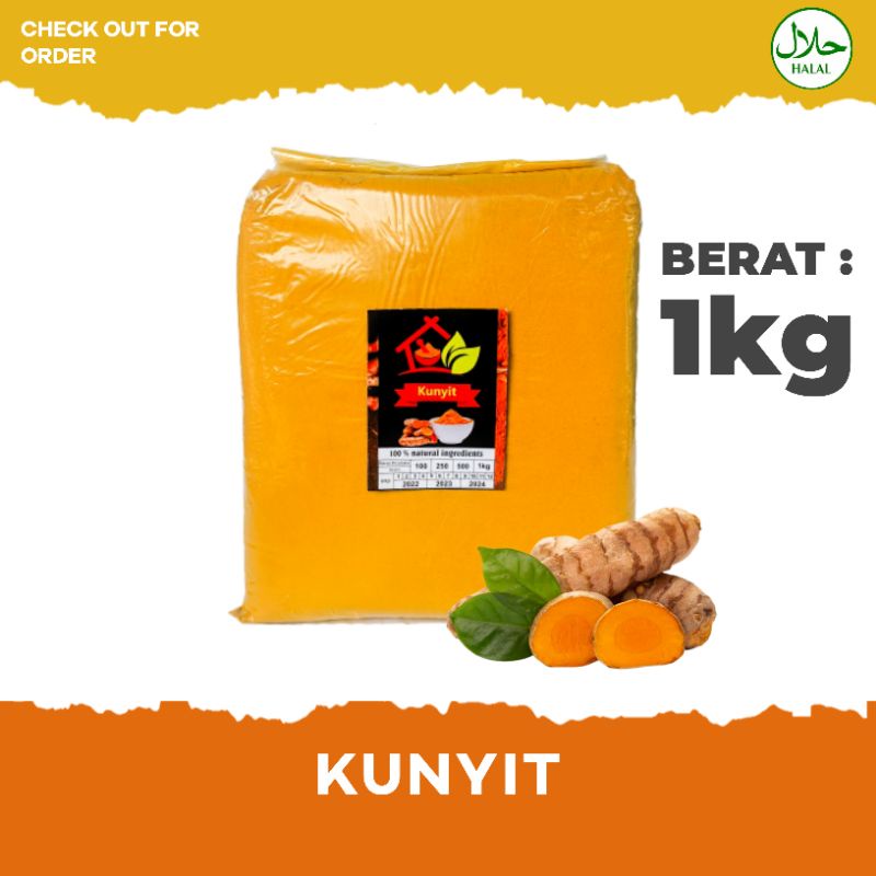 

Kunyit Bubuk [1kg] - Bumbu Dapur - Bubuk Minuman - Herbal | Jamu Londo